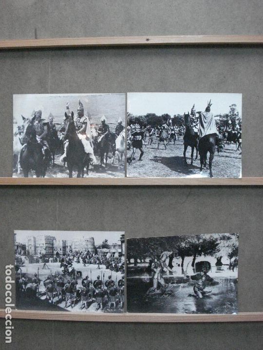 Cin&eacute;ma: F31827 F31827 LA LEYENDA DE ENEAS STEVE REEVES PEPLUM 4 FOTOS B/N ORIGINALES ESPA&Ntilde;OLAS