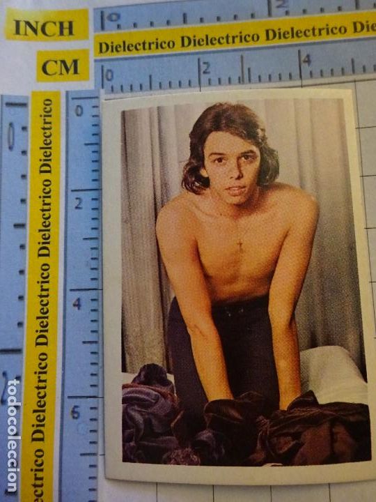 Cin&eacute;ma: CROMO MINI POSTAL SUPERPOPULARES DE LA CANCI&Oacute;N CINE Y LA TV A&Ntilde;O 1972. 131 JAIRO