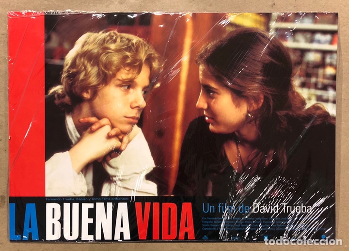 Kino: LA BUENA VIDA (1996). SET COMPLETO DE 12 FOTOCROMOS. NUEVOS, CON PL&Aacute;STICO PRECINTO. DAVID TRUEBA