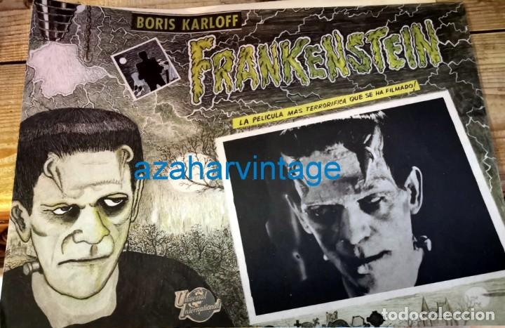 Cine: EL DOCTOR FRANKENSTEIN - LOBBY CARD - MEDIDAS 42 X 32 CM. (BORIS KARLOFF)
