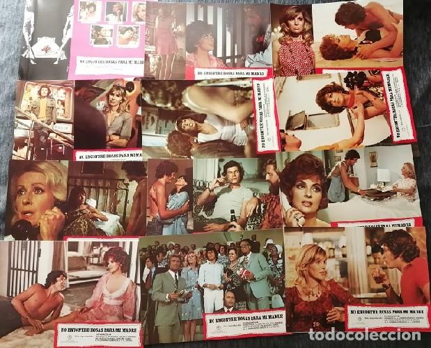 Cine: NO ENCONTR&Eacute; ROSAS PARA MI MADRE. FOTOCROMOS ORIGINALES. Francisco Rovira Beleta, Gina Lollobrigida