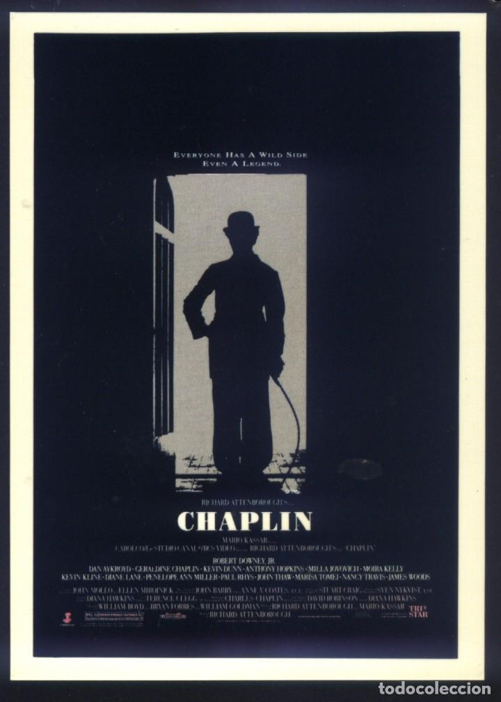 Cine: P-8920- CHAPLIN (ROBERT DOWNEY JR. - ANTHONY HOPKINS - DAN AYKROYD - GERALDINE CHAPLIN - KEVIN DUNN)