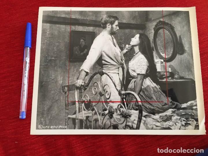 Cine: F10041 FOTO FOTOGRAFIA ORIGINAL DE PRENSA CINE CHARLTON HESTON JURAMENTO DE VENGANZA Major Dundee