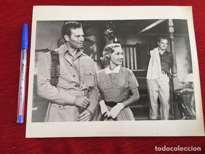 Cine: F10044 FOTO FOTOGRAFIA ORIGINAL DE PRENSA CINE CHARLTON HESTON 1964