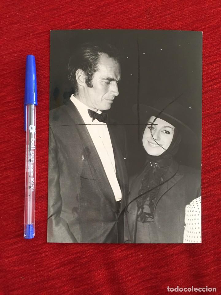 Cine: R10348 FOTO FOTOGRAFIA ORIGINAL DE PRENSA CINE CHARLTON HESTON