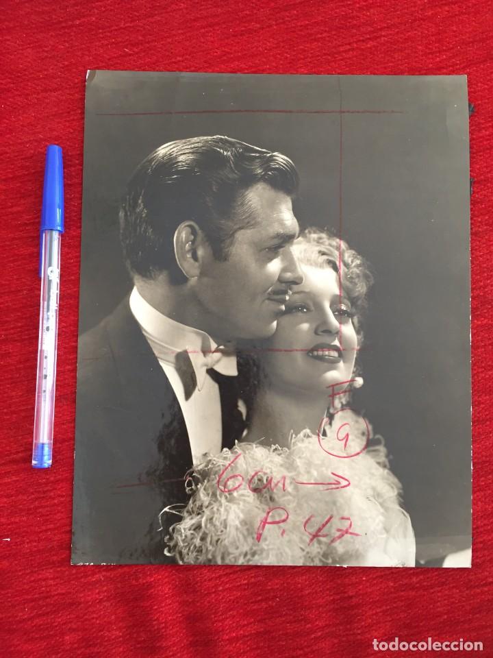 Cine: F10078 FOTO FOTOGRAFIA ORIGINAL DE PRENSA CINE CLARK GABLE
