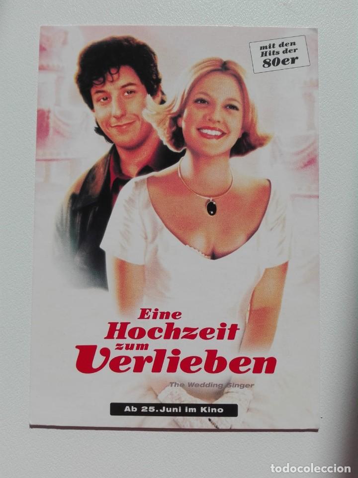 Cinema: POSTAL2061 NUEVA - KINOWELT - EINE HOCHZEIT ZUM VERLIEBEN / THE WEDDING SINGER - CINE