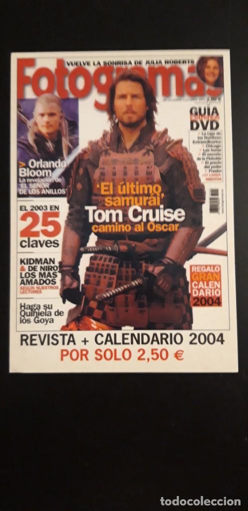Cine: 1 POSTAL DE ** FOTOGRAMAS . TOM CRUISE ** ** 2004 **