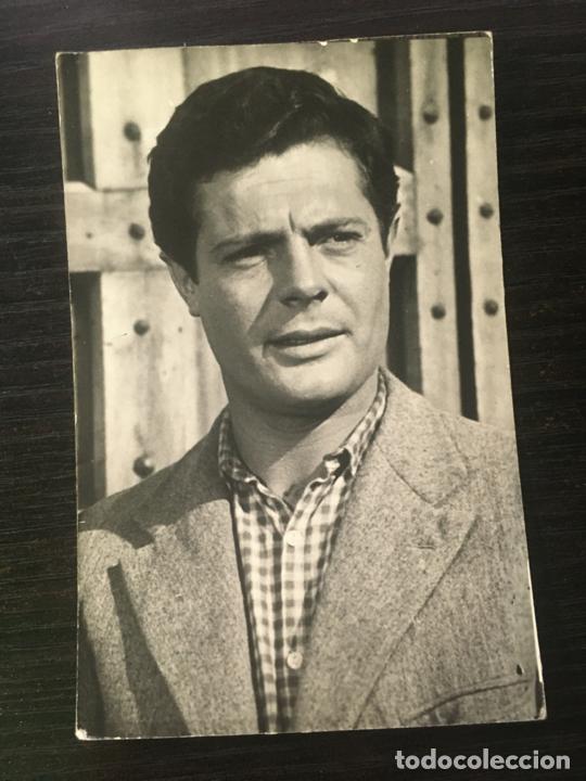 Cine: Marcello Mastroianni - Postal actores actrices de cine