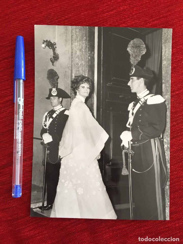 Cine: R10364 FOTO FOTOGRAFIA ORIGINAL DE PRENSA SOFIA LOREN