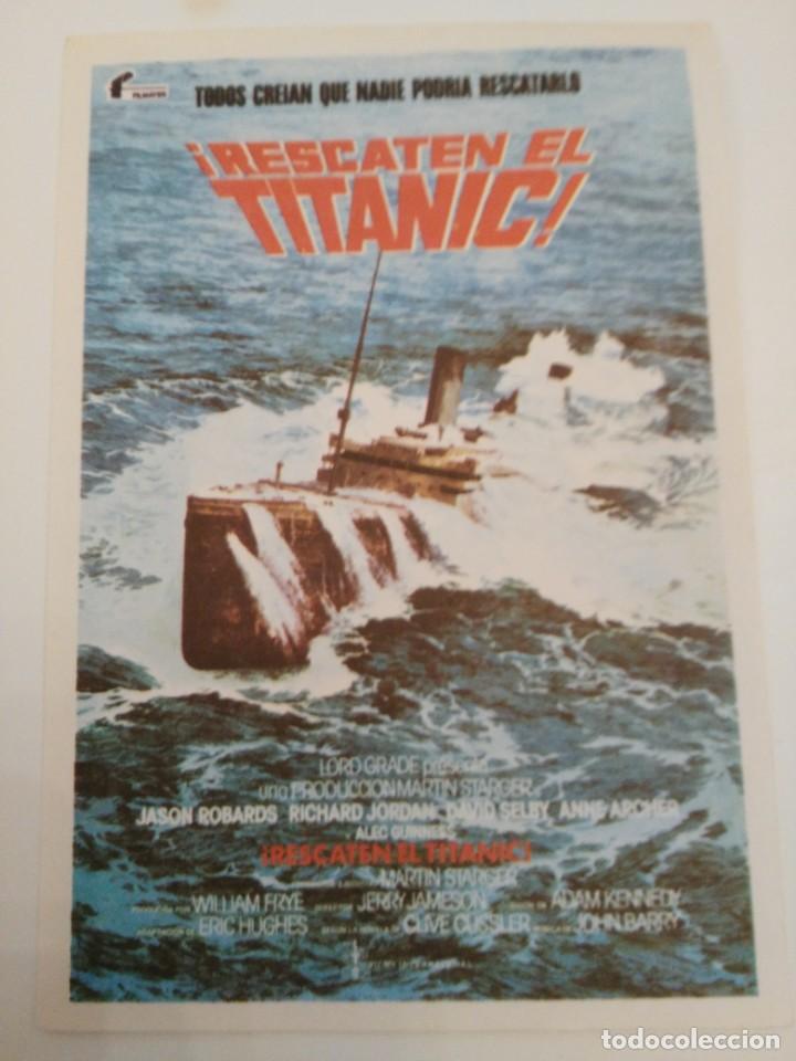 Cine: rescaten el titanic