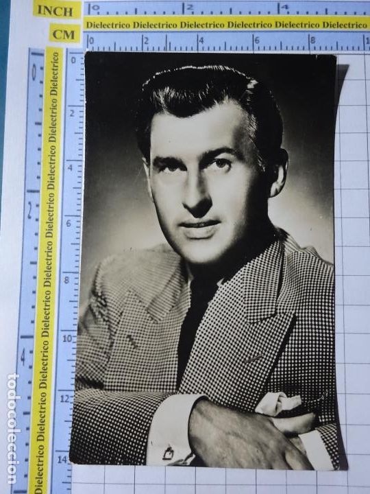 Kino: FOTO POSTAL DE CINE. A&Ntilde;OS 50 APROX. ACTOR ARTISTA STEWART GRANGER 3045. 2492