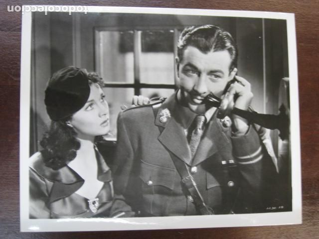 Cine: Waterloo Bridge - FOTO ORIGINAL B/N - Robert Taylor Vivien Leigh I Guerra Mundial