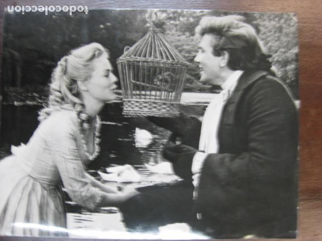 Cine: tom jones - foto original b/n - film scene Tony Richardson film albert finney Susannah York