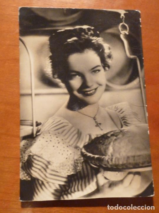 Cine: romy schneider postal original antigua