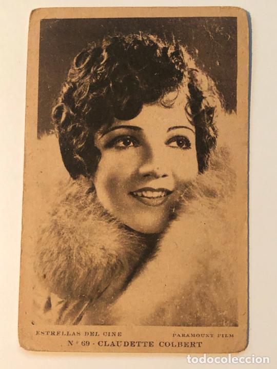 Kino: POSTAL - ESTRELAS DEL CINE N&ordm; 69 CLAUDETTE COLBERT - A&Ntilde;OS 30