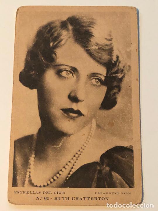 Kino: POSTAL - ESTRELAS DEL CINE N&ordm; 61 RUTH CHATTERTON - A&Ntilde;OS 30