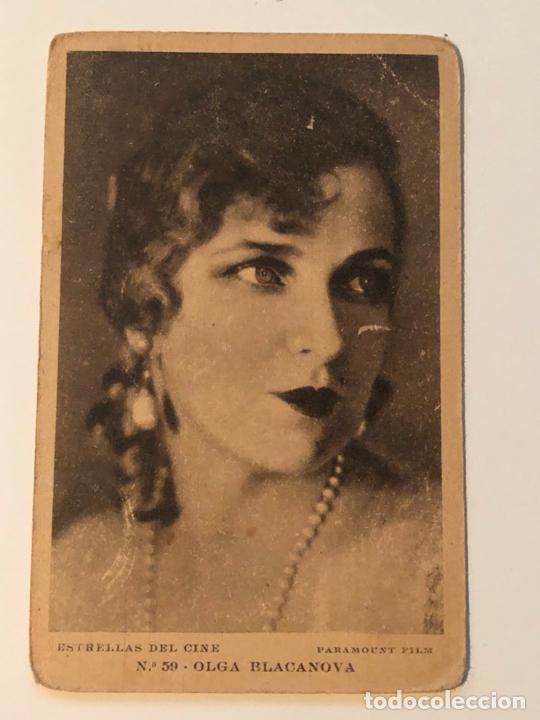 Kino: POSTAL - ESTRELAS DEL CINE N&ordm; 59 OLGA BLACANOVA - A&Ntilde;OS 30