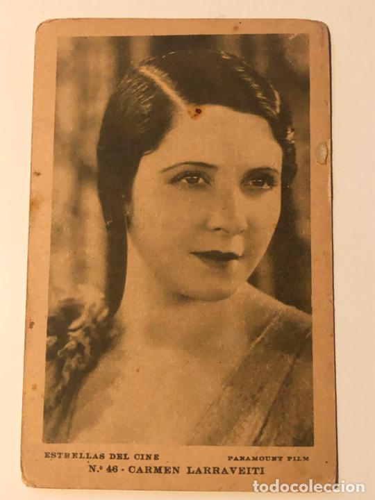 Kino: POSTAL - ESTRELAS DEL CINE N&ordm; 46 CARMEN LARRAVEITI - A&Ntilde;OS 30