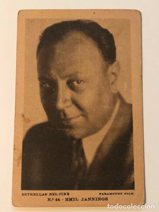 Kino: POSTAL - ESTRELAS DEL CINE N&ordm; 44 EMIL JANNINGS - A&Ntilde;OS 30