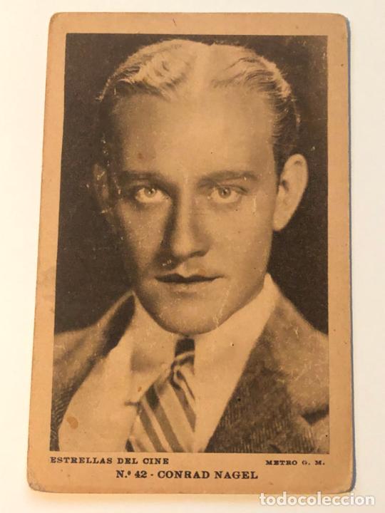 Kino: POSTAL - ESTRELAS DEL CINE N&ordm; 42 CONRAD NAGEL - A&Ntilde;OS 30