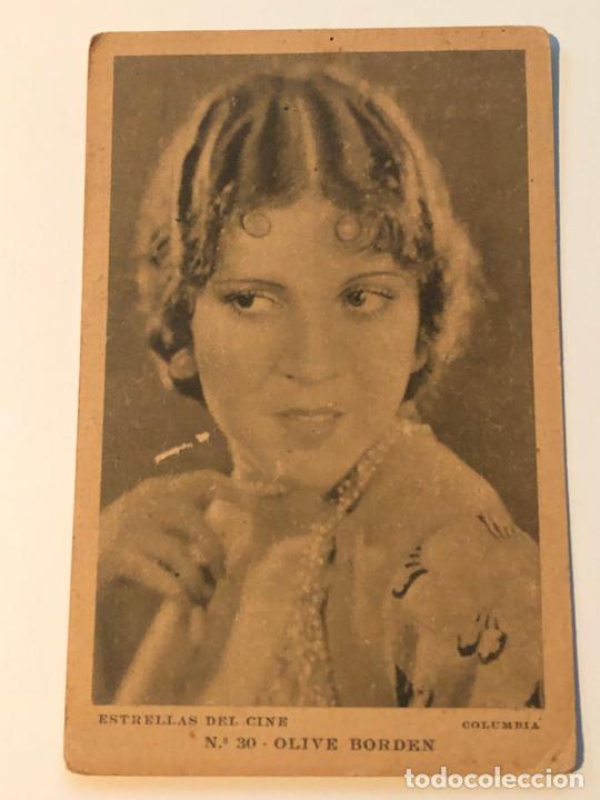 Kino: POSTAL - ESTRELAS DEL CINE N&ordm; 30 OLIVE BORDEN - A&Ntilde;OS 30