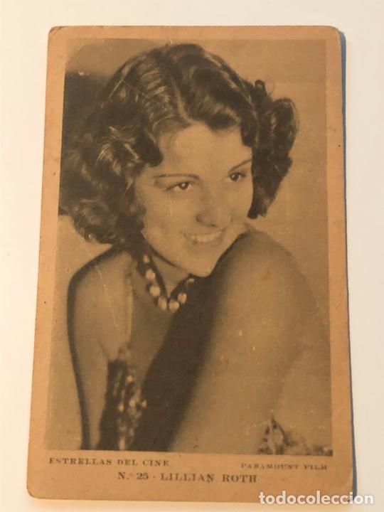 Kino: POSTAL - ESTRELAS DEL CINE N&ordm; 25 LILLIAN ROTH - A&Ntilde;OS 30