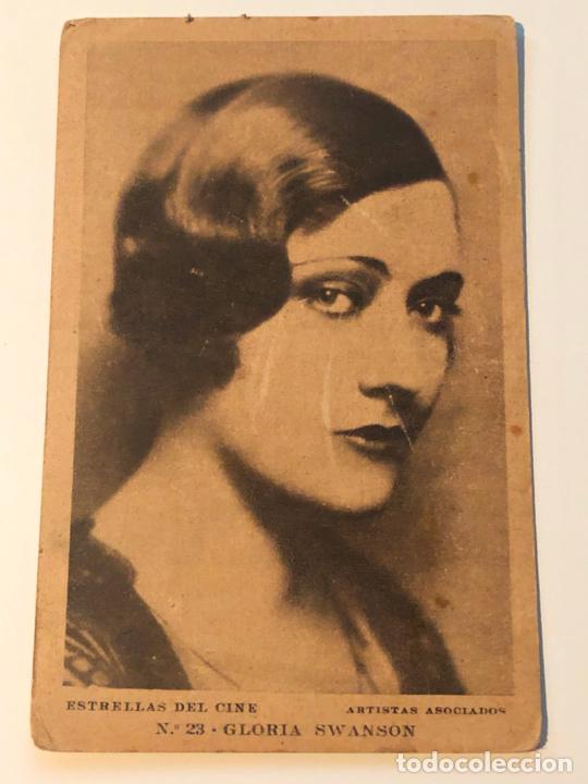 Cin&eacute;ma: POSTAL - ESTRELAS DEL CINE N&ordm; 23 GLORIA SWANSON - A&Ntilde;OS 30
