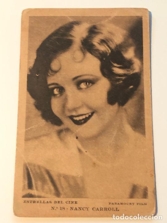 Cin&eacute;ma: POSTAL - ESTRELAS DEL CINE N&ordm; 18 NANCY CARROLL - A&Ntilde;OS 30
