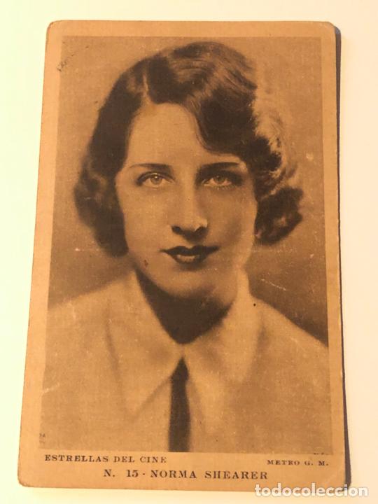 Cin&eacute;ma: POSTAL - ESTRELAS DEL CINE N&ordm; 15 NORMA SHEARER - A&Ntilde;OS 30