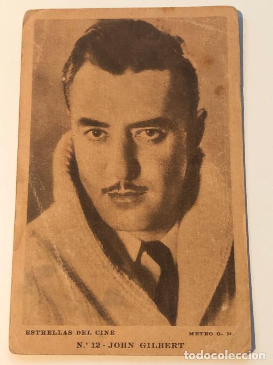 Cin&eacute;ma: POSTAL - ESTRELAS DEL CINE N&ordm; 12 JOHN GILBERT - A&Ntilde;OS 30