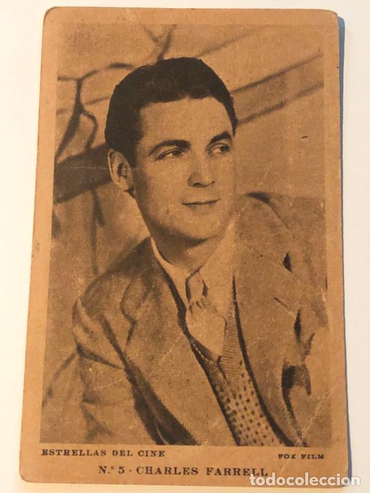 Cin&eacute;ma: POSTAL - ESTRELAS DEL CINE N&ordm;5 CHARLES FARRELL - A&Ntilde;OS 30