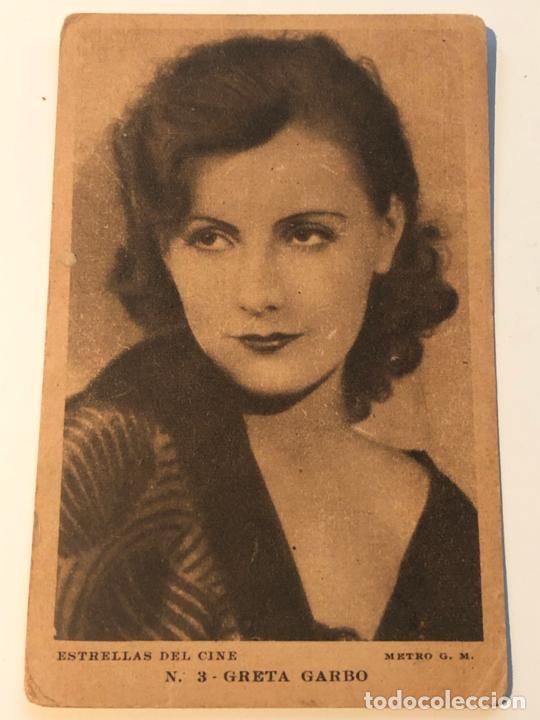 Cine: POSTAL - ESTRELAS DEL CINE N&ordm;3 GRETA GARBO - A&Ntilde;OS 30
