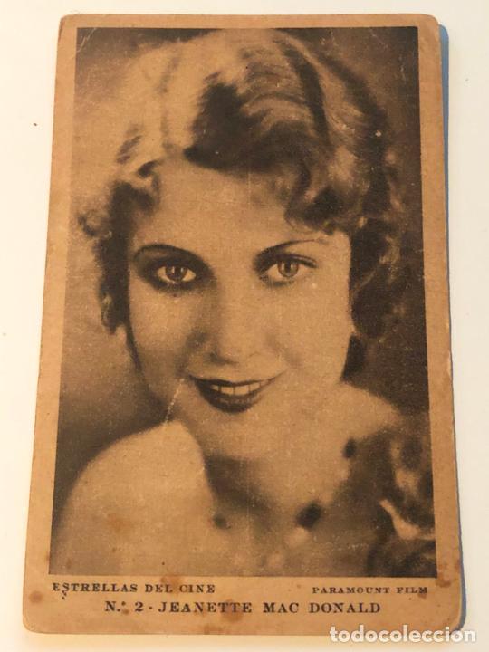 Cin&eacute;ma: POSTAL - ESTRELAS DEL CINE N&ordm;2 JEANETTE MAC DONALD - A&Ntilde;OS 30