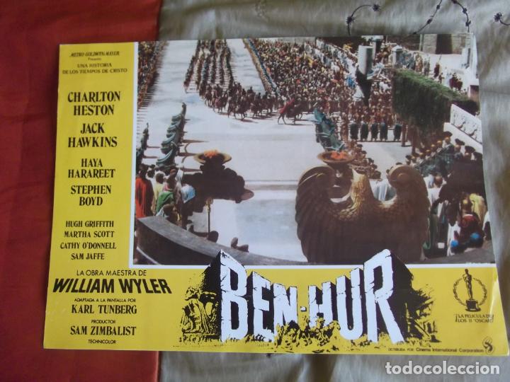 Cine: CINE-V71-LAMINA-BEN-HUR-33X23CM-
