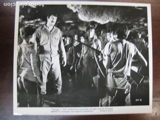 Cine: nido de avispas - foto original b/n - rock hudson mark colleano hornets nest II Guerra Mundial
