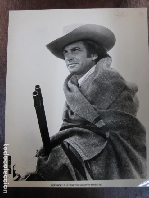 Cine: george hamilton - foto original b/n - The Man Who Loved Cat Dancing el hombre que amo a