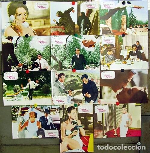 Cine: SF78D QUE NOCHE MUCHACHOS MARISA MELL PHILIPPE LEROY SET 12 FOTOCROMOS ORIGINAL ESPA&Ntilde;OL