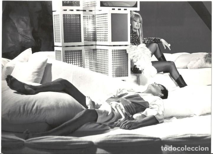 Cinema: F26401D MARISA MELL JOHN PHILIP LAW MARIO BAVA DIABOLIK FOTO B/N ORIGINAL ITALIANA
