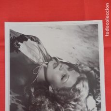Cine: RITA HAYWORTH, ANTIGUA FOTOGRAFIA IMPECABLE 1942 PHOTO BY GEORGE HURRELL 22 X 20.50 CM. Lote 224508890