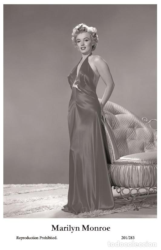 Cine: MARILYN MONROE - Film star Pin Up PHOTO postcard 201/283 - Publisher Swiftsure Postcards 2000