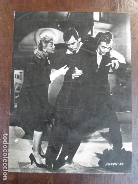 Cine: ense&ntilde;ame a querer - FOTO ORIGINAL B/N - film scene doris day clark gable