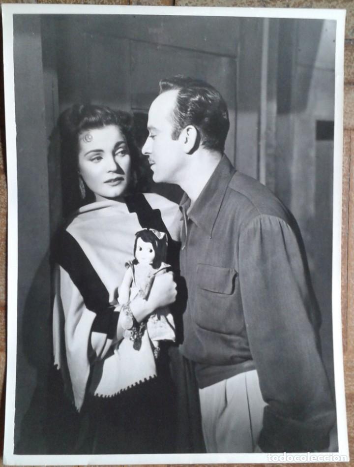 Cine: GITANA TEN&Iacute;AS QUE SER. FOTO 18X24. CARMEN SEVILLA, PEDRO INFANTE