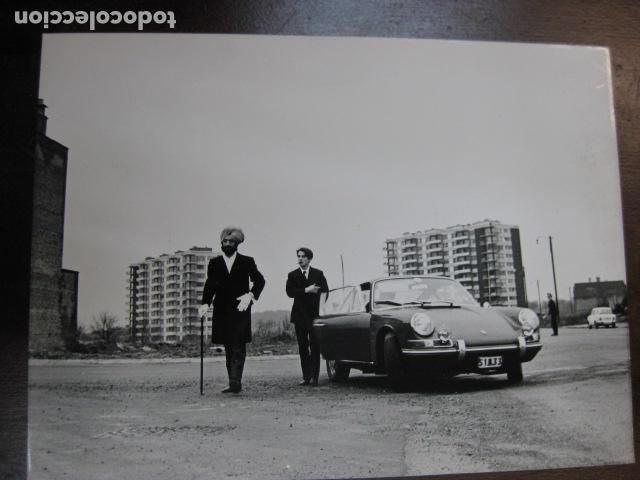 Cine: le depart la partida - foto original b/n - jean pierre leaud Jerzy Skolimowski Citro&euml;n DS