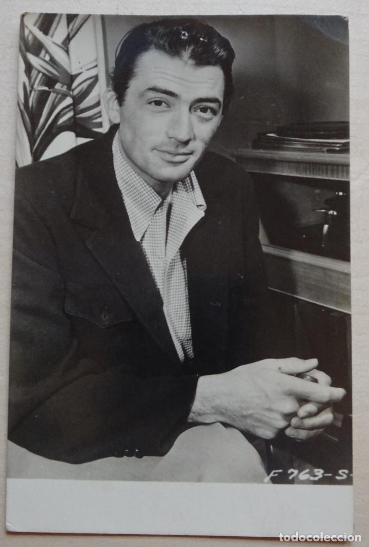 Kino: Postal de Gragory Peck , ciruclada del a&ntilde;o 1959, ver fotos y comentarios