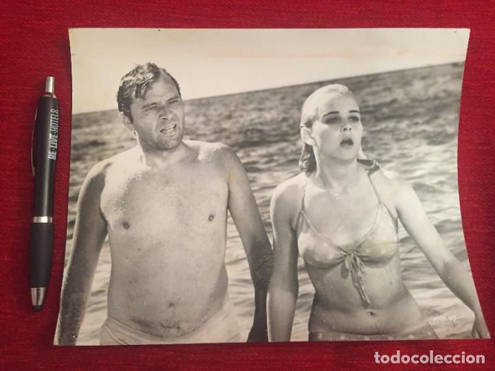 Cinema: F11570 FOTO FOTOGRAFIA ORIGINAL DE PRENSA CINE RICHARD BURTON Y SUE LYON