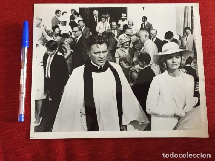 Cinema: F11586 FOTO FOTOGRAFIA ORIGINAL DE PRENSA CINE RICHARD BURTON Eva Marie Saint