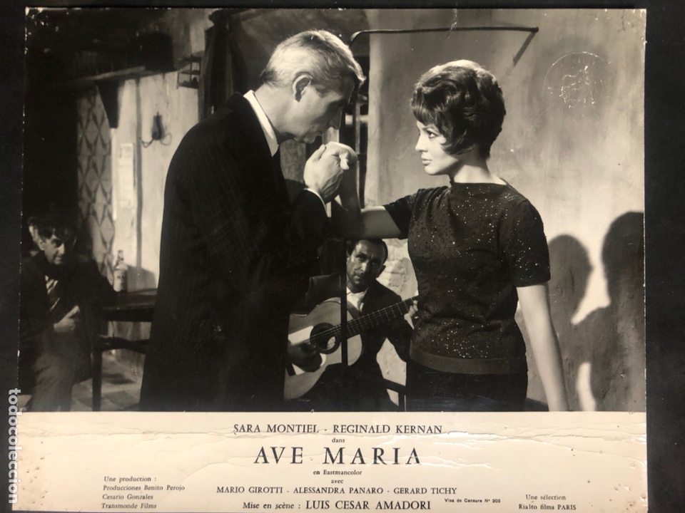 Cine: Foto original sara sarita Montiel.pecado de amor 27,5 x 22,5 cm