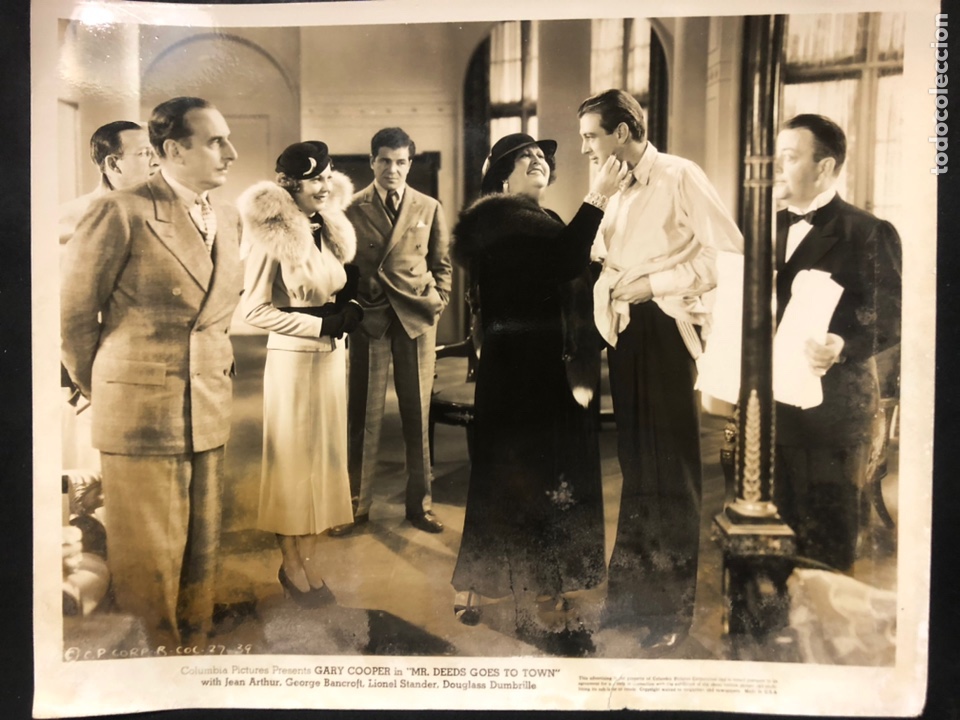 Cine: Foto original de Gary Cooper 20 x 25 c