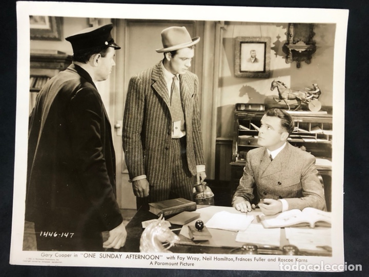 Cine: Foto original paramount de Gary Cooper 20 x 25 c